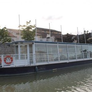 Croisière d'Artagnan Tourisme fluvial sur la Baïse : Le bateau le D'Artagnan